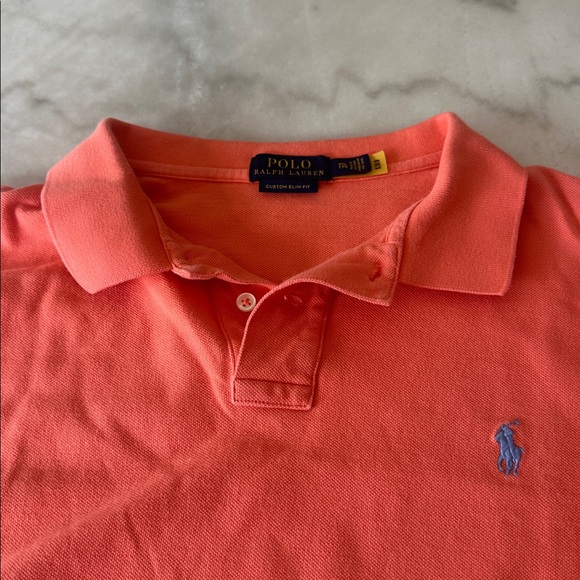 Polo by Ralph Lauren Custom Slim Fit Polo Shirt - Picture 10 of 12